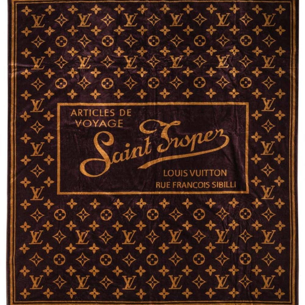 Super Limited 2010 New LV Oversized Beach Towel